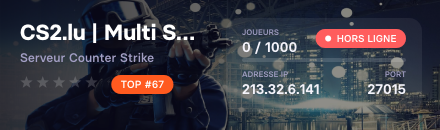 CS2.lu | Multi Serveurs